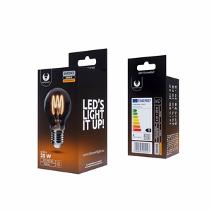 LED Bulb Filaments E27 A60 4W 230V 2000K 250lm SF smoked Forever Light