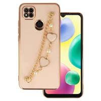 Trend viedtālruņa apvalks Xiaomi Redmi 10A dizains 3 gaiši rozā