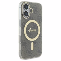 Guess IML 4G MagSafe futrālis iPhone 16 Plus - Brūns