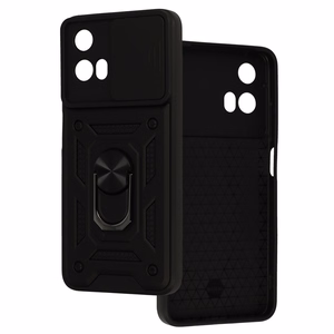 Чехол Slide Camera Armor для Motorola Moto G35 5G чёрный