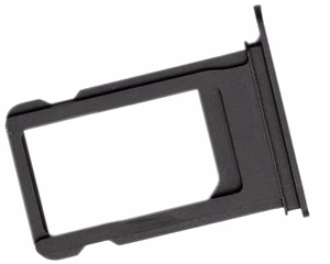 SIM card holder priekš iPhone 7 Plus melns (jet melns)