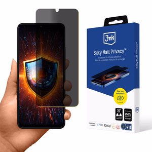 3mk Silky Matt Privacy – privātuma ekrāna aizsargs modelim Redmi 14C / POCO C75 / Redmi A4 5G