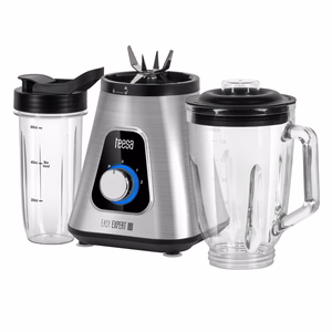 EASY EXPERT GO blenderis, 1300 W, 1,5 l stikla krūze un 600 ml ceļojumu krūze