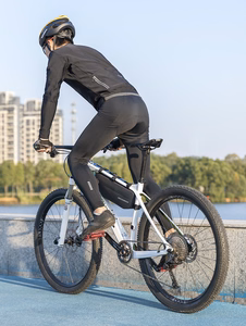 Rockbros AS-043 Velcro velosipēda soma, 3l - melna