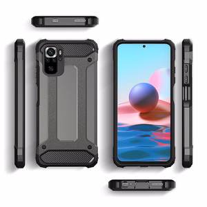 Hibrīds bruņu apvalks Xiaomi Redmi Note 11 Pro+ 5G (Ķīna) / 11 Pro 5G (Ķīna) / Mi11i HyperCharge / Poco X4 NFC 5G melns