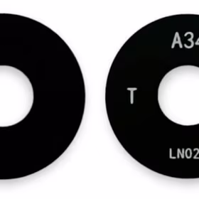 Samsung A346 A34 5G lens priekš camera Melns (Macro Lens) 1pcs (service pack)