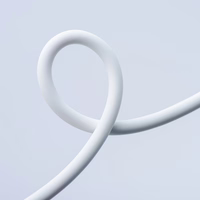 FORCELL F-ENERGY C346 kabelis Type C uz Lightning PD 3A 27W Silicone 1 m balts