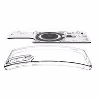 Spigen Ultra Hybrid Mag viedtālruņa apvalks ar MagSafe Samsung Galaxy S25 Edge ar apdruku - caurspīdīgs