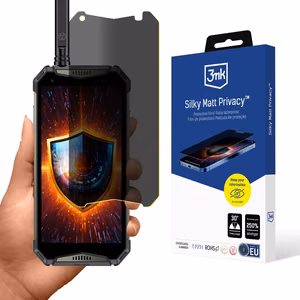 3mk Silky Matt Privacy – privātuma ekrāna aizsargs modelim Ulefone Armor 20WT