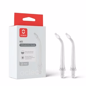 Oclean N11 ortodontiskais uzgalis W10 irigatoram, caurspīdīgs