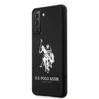 US Polo USHCS21MSLHRBK S21+ G996 melns silikona Logo