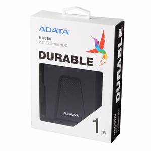 ADATA HD680 ārējais cietais disks 1000 GB melns