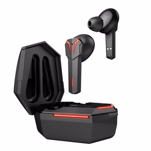 ART bezvadu austiņas Bluetooth TWS spēļu + dokstaciju Type C AP-TW-G10 melna