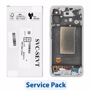 ServicePack LCD дисплей для Samsung A56 5G A566B серый