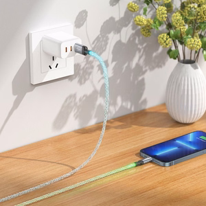 Kabelis USB A uz Lightning Hoco 2,4A 1 m U112 pelēks