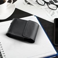 ROYAL universāls horizontāls ādas jostas apvalks izmērs V SAMSUNG FLIP 1 / 2 / 3 / 4 / HUAWEI P50 Pocket / MOTOROLA RAZR 5G melns