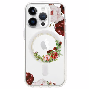 Tel Protect ziedu magnētiskais viedtālruņa apvalks iPhone 15 Pro Max, dizains 2