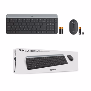 Logitech Slim bezvadu komplekts MK470
