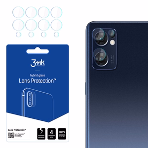 3mk Lens Protection – kameras objektīva aizsargs modelim Oppo Find X5 Lite