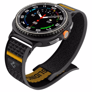 SPIGEN ATHLEX AIR SAMSUNG GALAXY WATCH 8 / CLASSIC (40 / 44 / 46 MM) AKTĪVS MELNS