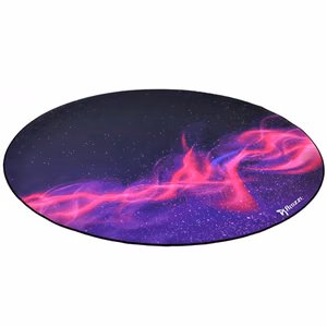Arozzi Zona Round Floor Pad Purple Galaxy