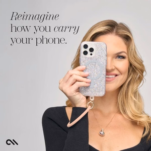 Ремешок Case-Mate Phone Bangle на запястье для смартфона, персиковый