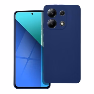 Mīksts viedtālruņa apvalks XIAOMI Redmi Note 13 4G tumši zils