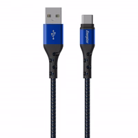 Energizer Ultimate - USB-A to USB-C connecting kabelis 2m (zils)