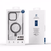 Maciņš Dux Ducis "Aimo Mag Stand" Apple iPhone 16 Pro Max melns