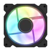 Darkflash DR08 3-in-1 dzesēšanas ventilators (melns)