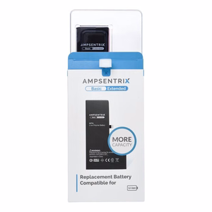 AmpSentrix Basic baterija iPhone 12 / 12 Pro (palielināta ietilpība 3300 mAh)
