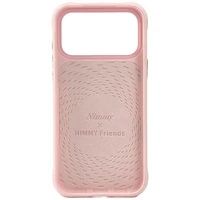 Nimmy Cool&Cute 2.0 Kaķa apvalks viedtālrunim iPhone 17 Pro Max - rozā