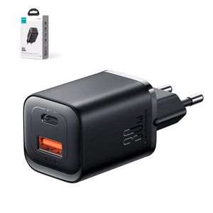 Lādētājs Joyroom JR-TCF08EU melns 30W (1xPD / 1xQC3.0)