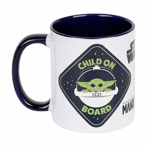 Star Wars The Mandalorian Baby Yoda keramikas krūze dāvanu kastē, 300 ml