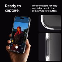 Spigen Ultra Hybrid viedtālruņa apvalks iPhone 16 Pro Max - caurspīdīgs