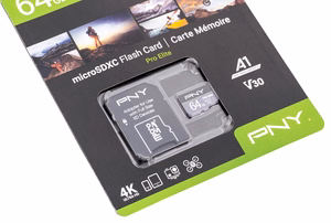 Atmiņas karte PNY PRO Elite microSDXC 64GB