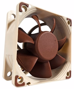 Noctua NF-A6X25 FLX datora dzesēšanas sistēma Datora korpusa ventilators 6 cm brūns