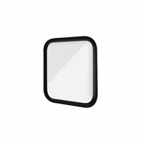 PanzerGlass Izliekts rūdītais stikls Apple Watch 7 45mm - melns