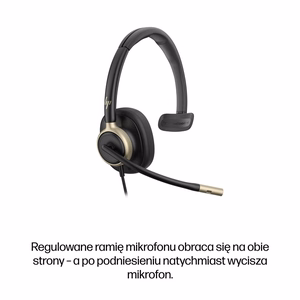 HP Poly Mission 815 USB vadu austiņas ar mikrofonu