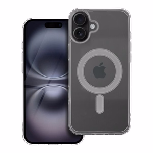 Case Clear Mag Cover (MagSafe) for iPhone 16 Plus transparent