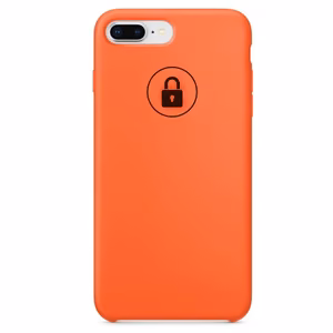 Phone Maciņš "Silicone Maciņš" priekš iPhone 7 (iPhone 8) / Spicy Oranžs / in package