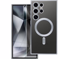 ELECTRO MAG COVER apvalks saderīgs ar Magnētisko SAMSUNG S25 FE sudrabs