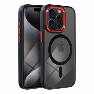 Telefona maciņš „Color Edge Mag Cover“ Samsung S942 S26 melns / sarkans