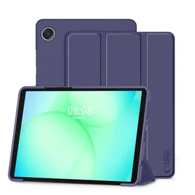 TechProtect SmartCase maciņš Samsung Galaxy Tab A9 / A11 8.7 tumši zils