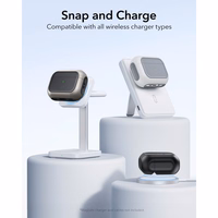 ESR Orbit HaloLock MagSafe maciņš AirPods Pro 3 pelēks un melns