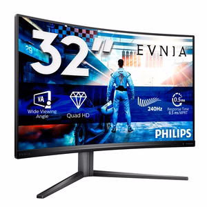 Philips Evnia 5000 32M2C5500W/00 monitors 80 cm (31,5") 2560 x 1440 pikseļi Quad HD LCD melns