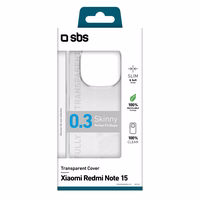 SBS Skinny Cover for Xiaomi Redmi Note 15 - transparent