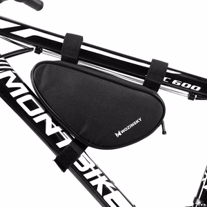 Wozinsky velosipēda rāmja soma, 1,5 l, melna (WBB11BK)