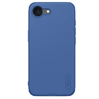 Nillkin Super Frosted Shield Pro viedtālruņa apvalks iPhone 16e - zils