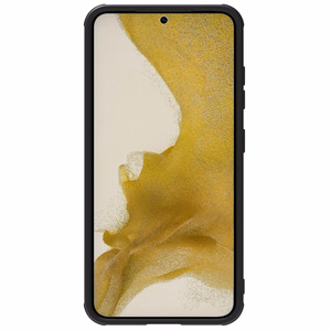 Nillkin Textured S viedtālruņa apvalks Samsung Galaxy S23+ ar kameras vāciņu melns